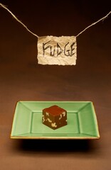 Fudge On A Plate