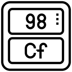 CALIFORNIUM,periodic table,chemistry,science,element.svg