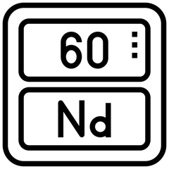 NEODYMIUM,periodic table,chemistry,science,element.svg