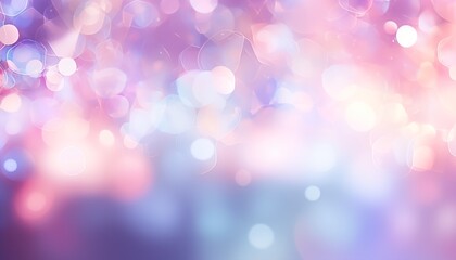Obraz premium abstract pastel purple pink bokeh background