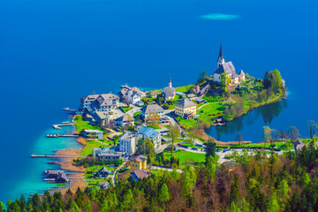 Maria Wörth by Wörthersee in Austria