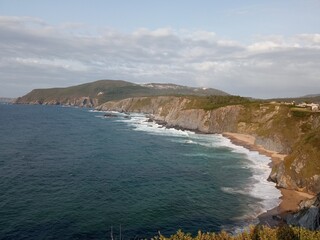 Acantilados de Loiba en Ortigueira, Galicia
