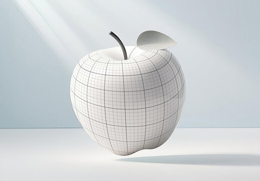 Apple Floating Mockup 02 Generative Ai