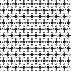 Black and white geometric seamless pattern 