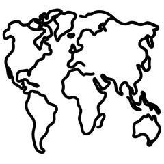 outline drawing,flower outline,animal outline,heart outline,world map outline