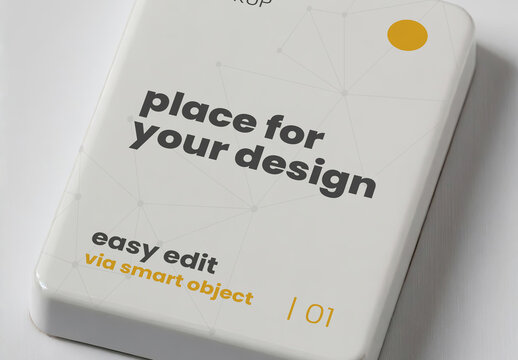 Fridge Magnet Mockup Generative Ai