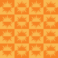 sun, sunshine, ocean, marine, summer beach, coastal, tropical seamless pattern background, print, pattern, greeting card, banners, web, wrapping paper, fashion, fabric, textile, wallpaper, cover