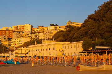 Obraz premium Beach in Rodi Garganico, Apulia, Italy