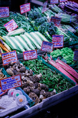 Fresh Produce for sale in Pike Place Market