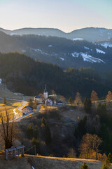 Church of St. Nikolaja in Sorica, Slovenia