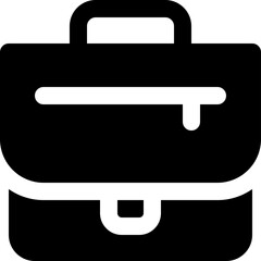 briefcase icon. vector glyph icon for your website, mobile, presentation, and logo design.