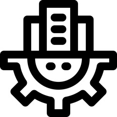 business development icon. vector line icon for your website, mobile, presentation, and logo design.