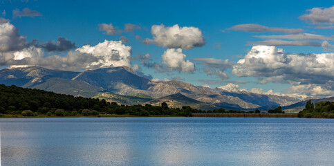 Obraz premium sierra de Guadarrama desde la jarras