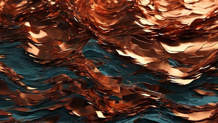 abstract copper background