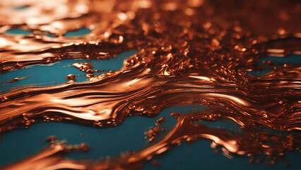 Abstract copper background