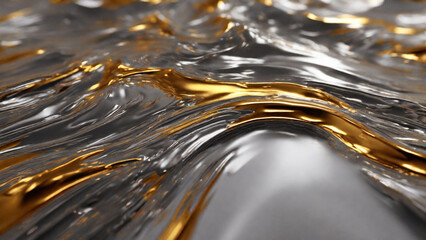 Liquid gold and silver