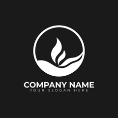 Vector tree, leaf logo design 