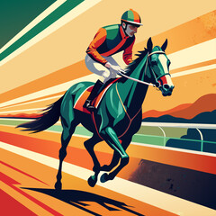 Horse Racing Competition Equestrian Performance Sport