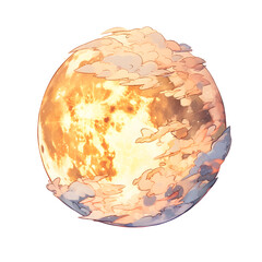 Moon Cartoon