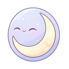 Obraz premium Moon Cartoon