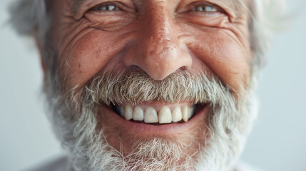 Fototapeta premium Smiling Senior Portrait
