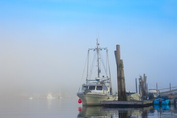 Fishing Boat At A Dock