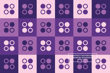 Abstract Background | Geometric Background (Circles) - Pattern, Profile, Brochure, Website Design, Banner, Wall Art, Poster, Advertisement, Apparel, Textiles, Interior Design (4 Colors) - DL.2.44