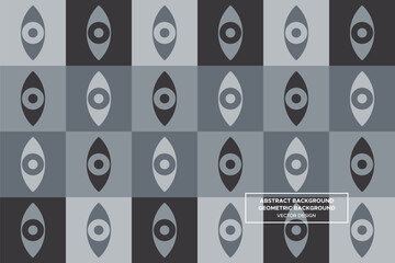 Abstract Background | Geometric Background (Eyes) - Pattern, Profile, Brochure, Website Design, Banner, Wall Art, Poster, Advertisement, Apparel, Textiles, Interior Design (4 Colors) - DL.2.6