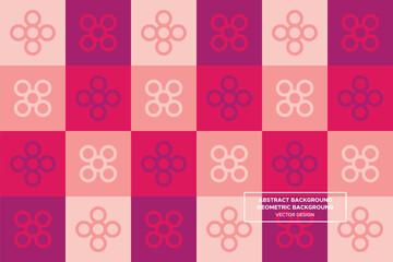 Abstract Background | Geometric Background (Circles) - Pattern, Profile, Brochure, Website Design, Banner, Wall Art, Poster, Advertisement, Apparel, Textiles, Interior Design (4 Colors) - DL.2.88