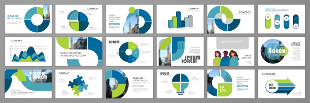 Presentation slide layout