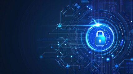 Cyber Security, business technology privacy concept cyber security data protection. , abstract technology background.