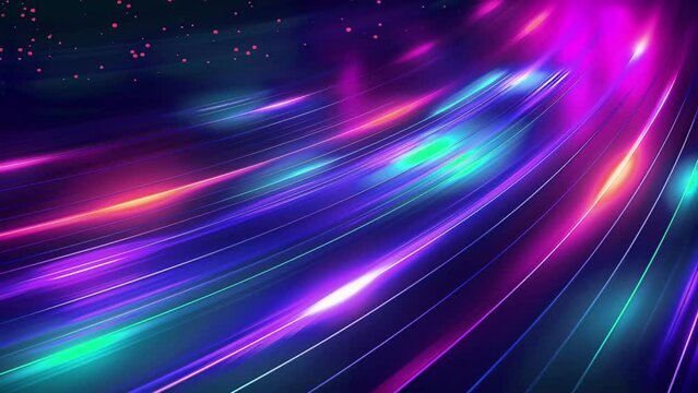 Gradient line speed motion, Light Art abstract animation loop wallpaper Background