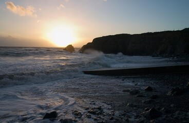 Stormy Seas, Knockmahon, Copper Coast, Co Waterford, Ireland