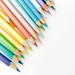 Fototapeta premium Background on back to school/college theme. Clean background. Knowledge learning concept