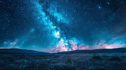 Immersive Starry Sky Dive into the Cosmic Depths with Mesmerizing Astrophotography