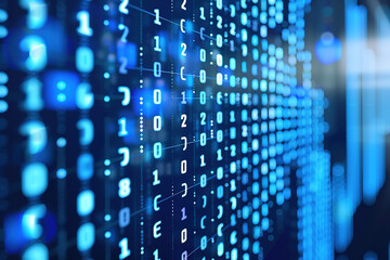 Numerical Data Displayed on Computer Screen