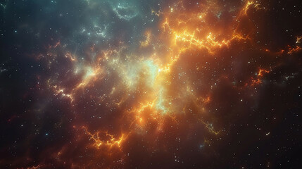 Obraz premium Nebula Cloud A Spectacular Display of Celestial Beauty Captured in Stunning Astrophotography