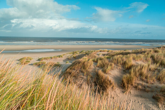Terschelling island in the Wadden Sea - Holland or the Netherlands