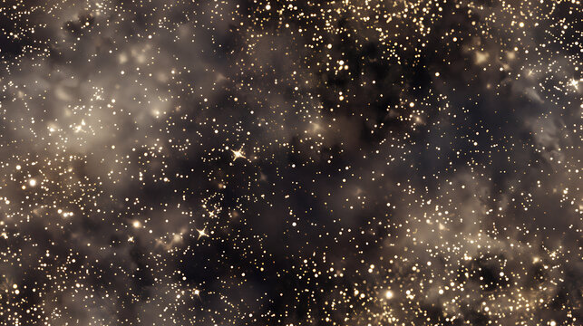 background with stars / star dust - space galaxy -Seamless tile. Endless and repeat print.