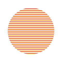 circle vector horizontal lines, design element.