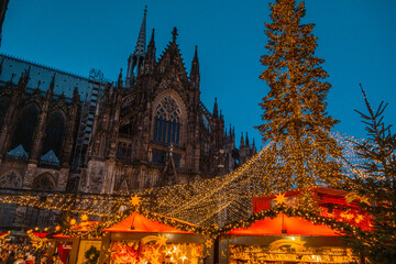 Collogne Christmas market in Germany in 2023