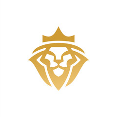 lion gold crown strong luxury amazing face