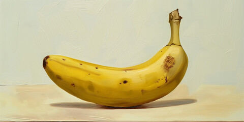 banana on wooden background