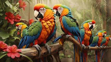Fototapeta premium BIRDS AND PLACES VIEWS 