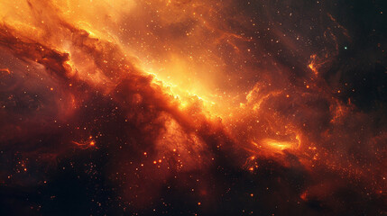 Nebula and Star Cluster Capturing the  Beauty of the Cosmos in Vivid Detail