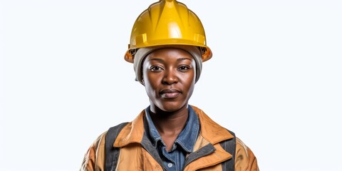 female miner Generative AI