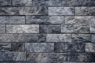 Obraz premium beautiful gray patterned natural stone wall