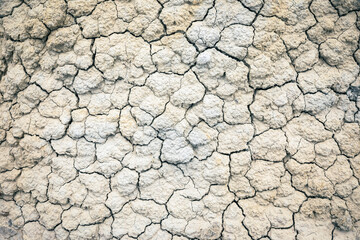 dry cracked earth background 