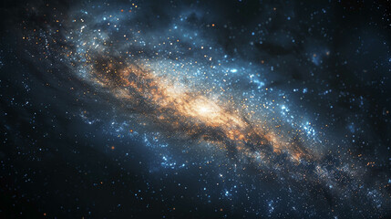 Obraz premium Universe with Stars, Constellations, and Galaxies Capturing the Vast and Stunning Beauty of the Cosmos