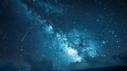 Obraz premium Wildlife Photo of a Celestial Phenomenon Capturing Nature's Wonders Against a Stunning Cosmic Backdrop